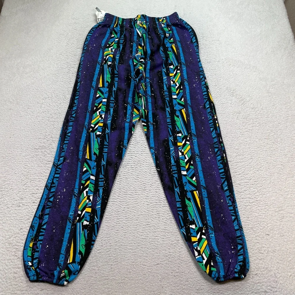 Vintage Bold Eagle wide‎ Pants Men's Size Large (Fits 28X30) Geometric NWT